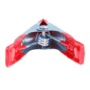 10Pcs 2Inch Mini Metal Heavy Duty Spring Clamps Crocodile Clip Red Plastic