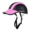 Motorcycle Leather Helmets Bike Scooter Half Open Face Protective Helmet Ha J8S8