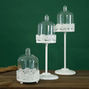 Sweetgo Mini Cupcake Stand Cake Display Tool With Pc Dome Cap Bakeware Tool