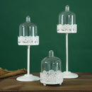 Sweetgo Mini Cupcake Stand Cake Display Tool With Pc Dome Cap Bakeware Tool
