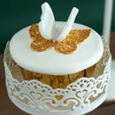 Sweetgo Mini Cupcake Stand Cake Display Tool With Pc Dome Cap Bakeware Tool