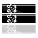 97x 25CM Car Stripe Racing Stickers PVC Decals for Dodge Ram 1500 2500 3500 5.7L DS011