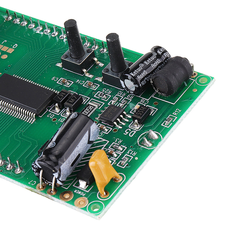 Dual Channel Temperature Display Screen Module DIY Digit Thermometer with Voltmeter Time DC 10-32V For Car Automotive Water Temperature