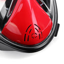 Full Face Snorkel Mask Scuba Diving Breathing Water Sports Security Buckle Set