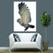 Miico Hand Painted Oil Paintings Simple Style-A Flying Owl Wall Art For Home Decoration Painting