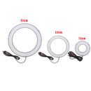 Ring Light LED Makeup Ring Lamp USB Portable Selfie Ring Lamp Phone Holder Tripod Stand Photography Lighting