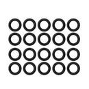 Power Pressure Washer Rubber O-Rings For 1/4 Inch,3/8 Inch,M22 Quick Connec E7Y1