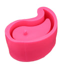 Silicone Mold Gossip Shape Concrete Cement Tabletop Flowerpot Chocolate Mould Crafts