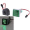 5pcs Geekcreit 3 in 1 AC 60-500V 100A Voltmeter Ammeter HZ Hertz Frequency Meter 22mm Digital Current Voltage Amp Signal Light Green LED Lamp Indicator with CT