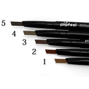 Popfeel Double-End Automatic Eyebrow Pencils Waterproof Long Lasting Pigmen J1X1