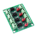 817 Optocoupler 4 Channel Voltage Isolation Board Voltage Control Switching Module Optical Isolation Module