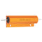 RX24 100W 12R 12RJ Metal Aluminum Case High Power Resistor Golden Metal Shell Case Heatsink Resistance Resistor