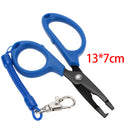 Fishing Plier Fish Grip Multi-Function Scissors Gear Cut Line Hook Lure BaitB3T9