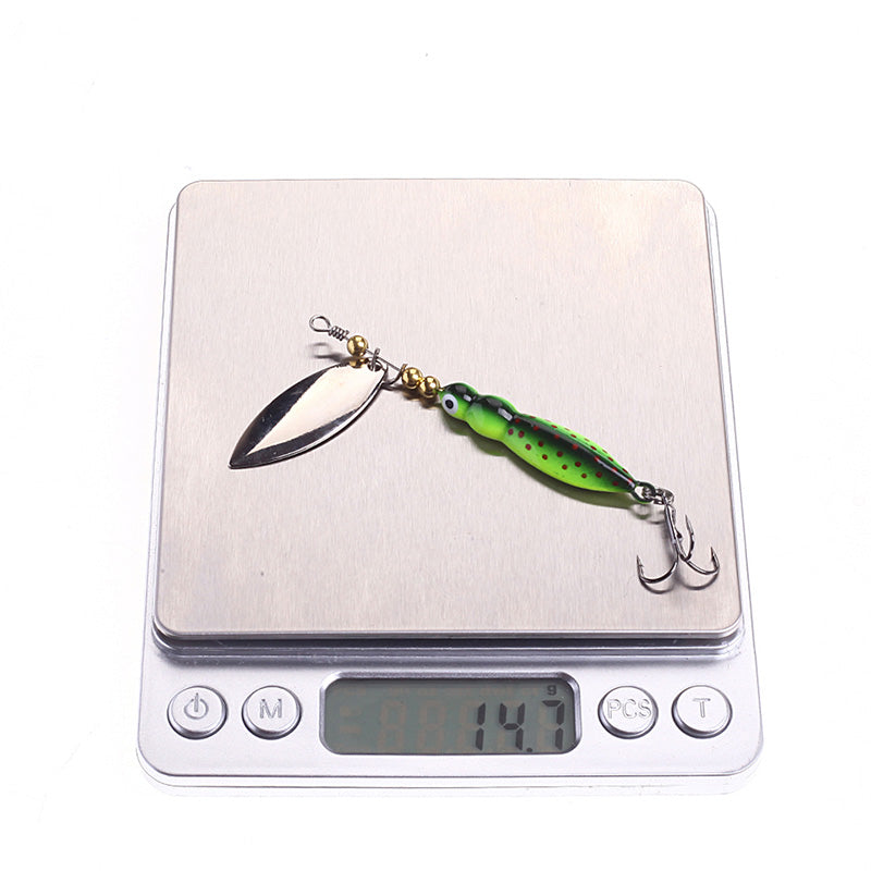 15G 70Mm Insects Fishing Lure Spoon Bass Artificial Spinner Bait Metal Pike L5U2