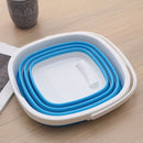 10L Silicone Bucket For Fishing Folding Collapsible Bucket Car Wash Outdoor