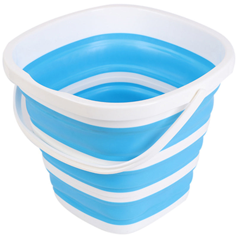 10L Silicone Bucket For Fishing Folding Collapsible Bucket Car Wash Outdoor