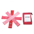 KALOAD 4pcs Yoga Tension Rings Exercise Gym Sports Elastic Bands Fitness Resistance Bands