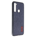Bakeey Luxury Fabric Splice Soft Silicone Edge Shockproof Protective Case For Xiaomi Redmi Note 8