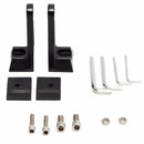 LED Work Light Bar SidE-mounts Brackets Double Row Aluminum Alloy Universal