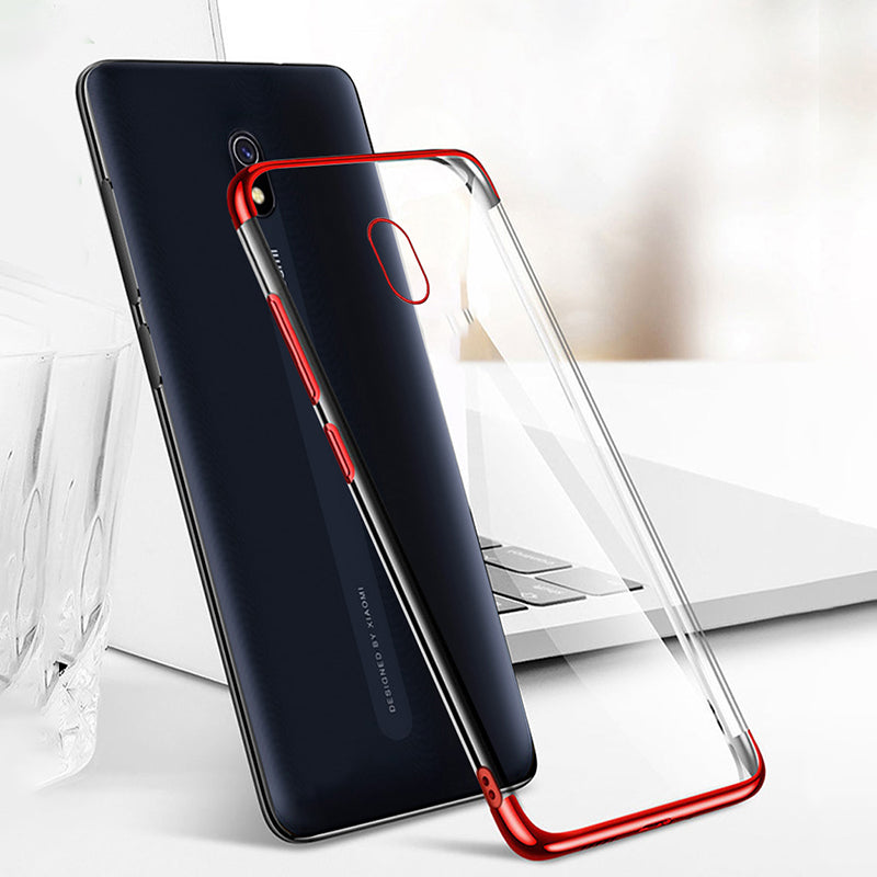 Bakeey Xiaomi Redmi 8A Plating Shockproof Transparent Soft TPU Protective Case for Xiaomi Redmi 8A