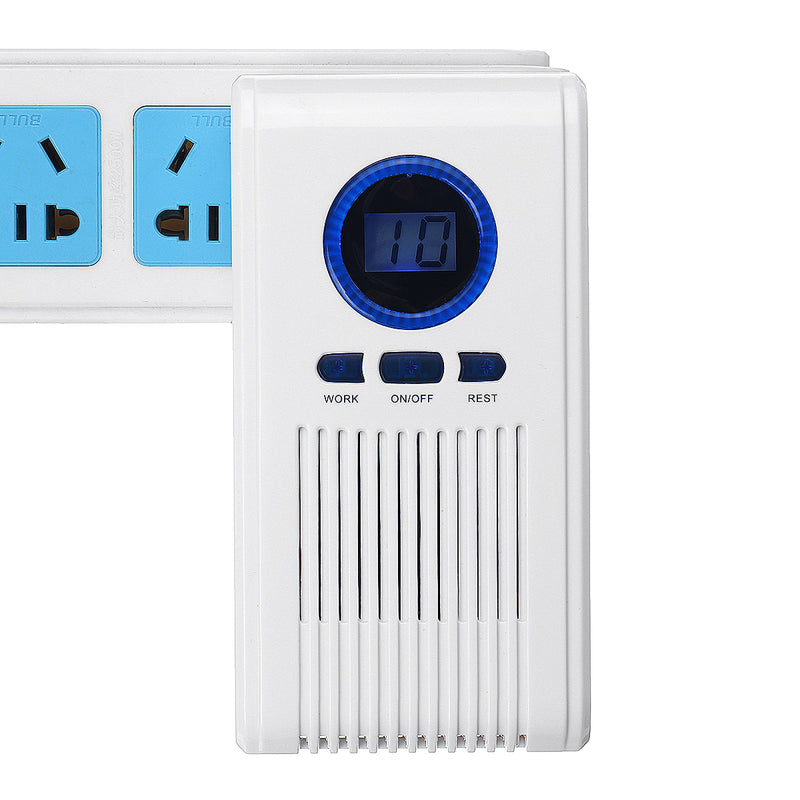 Plug-In Air Purifier Ozone Generator Sterilizer Industrial Grade Odor Remover 100mg/h With LED Display & Timing Function