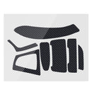 Carbon Fiber Pattern Car Interior Dashboard Sticker Wrap Decoration for BMW 3-Series F30 F31 F35 2011-2017 M3 2017