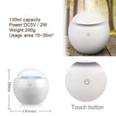 Variable Aromatherapy Essential Oil Diffuser Mini Usb Air Humidifier Portab F8B7