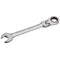 27 mm CR-V Steel Flexible Head Ratchet Wrench Metric Spanner Open End & Ring Wrenches Tool
