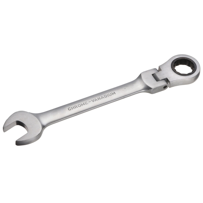 27 mm CR-V Steel Flexible Head Ratchet Wrench Metric Spanner Open End & Ring Wrenches Tool