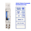 SUL180a 15 Minutes Programmable Din Rail Mechanical Timer Switch