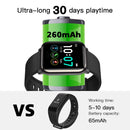 1.3 Inch Color Screen Fitness Tracker Heart Rate Monitor Ip67 Waterproof Ac