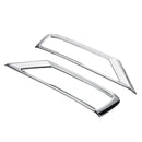 2Pcs ABS Chrome Car Fog Light Cover Trim Front For VW Tiguan mk2 2016 2017 2018