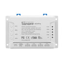 SONOFF 4CH Pro R2 10A 2200W 2.4Ghz 433MHz RF Inching/Self-Locking/Interlock Smart Home Switch + SONOFF 433MHZ Remote Controller