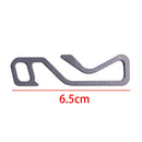 Titanium Alloy Carabiner Key Clip Keychain Hooks Key Ring Hanging Buckle Hi
