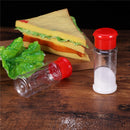 12 Pcs Plastic Spice Salt Pepper Shakers Seasoning Jar Can Barbecue Condime Q1Z5