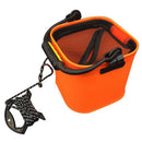 24 Cm Eva Water Bucket With Rope Collapsible Bucket For Camping/Fishing Buc