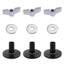 18Pcs Drum Set Cymbal Replacement Parts Accessories(3Pcs Cymbal Sleeves +3P O2M5
