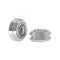 TWO TREES 10pcs Transparent Stainless Steel V-Slot Pulley Wheel with 625zz Double Bearing for V-slot 3D Printer
