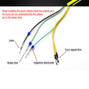 Motorcycle Led Taillights Turn Signal Lights Driving Stop Brakes Universal