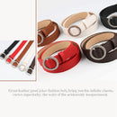 Belt Female Deduction Side Buckle Jeans Wild Belts For Women Fashion Studen D3R6