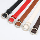 Belt Female Deduction Side Buckle Jeans Wild Belts For Women Fashion Studen D3R6