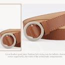 Belt Female Deduction Side Buckle Jeans Wild Belts For Women Fashion Studen D3R6