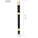 Irin Abs Recorder Soprano Clarinet Long Flute Baroque Recorder Fingering Mu A9S2