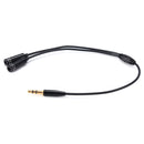 3.5mm Stereo Audio Y Splitter 1 Male To 2 Dual Female Cable For Earphone Audio Equipment