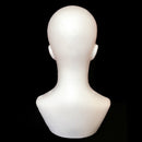 Male Polystyrene Foam Mannequin Stand Model Display Head Hat Cap Wig