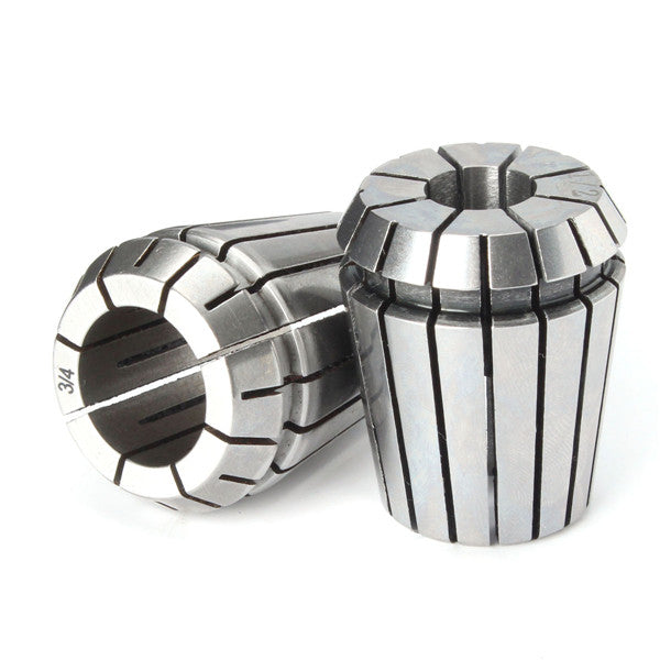 7pcs ER32 3/16 to 3/4 Inch Spring Collet Set Chuck Collet For CNC Milling Lathe Tool