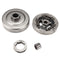 Chain Sprocket Clutch Drum Bearing 3/8inch-7Rim For Stihl MS361 044 046 MS440 MS460