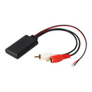 Car Universal Wireless Bluetooth Module Music Adapter Rca Aux Audio Cable T5N1