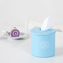 Living Room Tissue Box Simple Household Paper Towels Waterproof Roll Circular Plastic Box