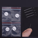 4 Pcs Ventilating Needles +1 Brasss Holder Make/Making/Repair Lace Wigs Tou